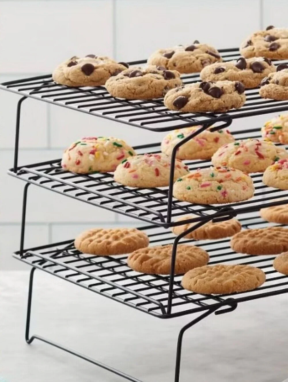 Wilton Black 3-Tier Cooling Rack